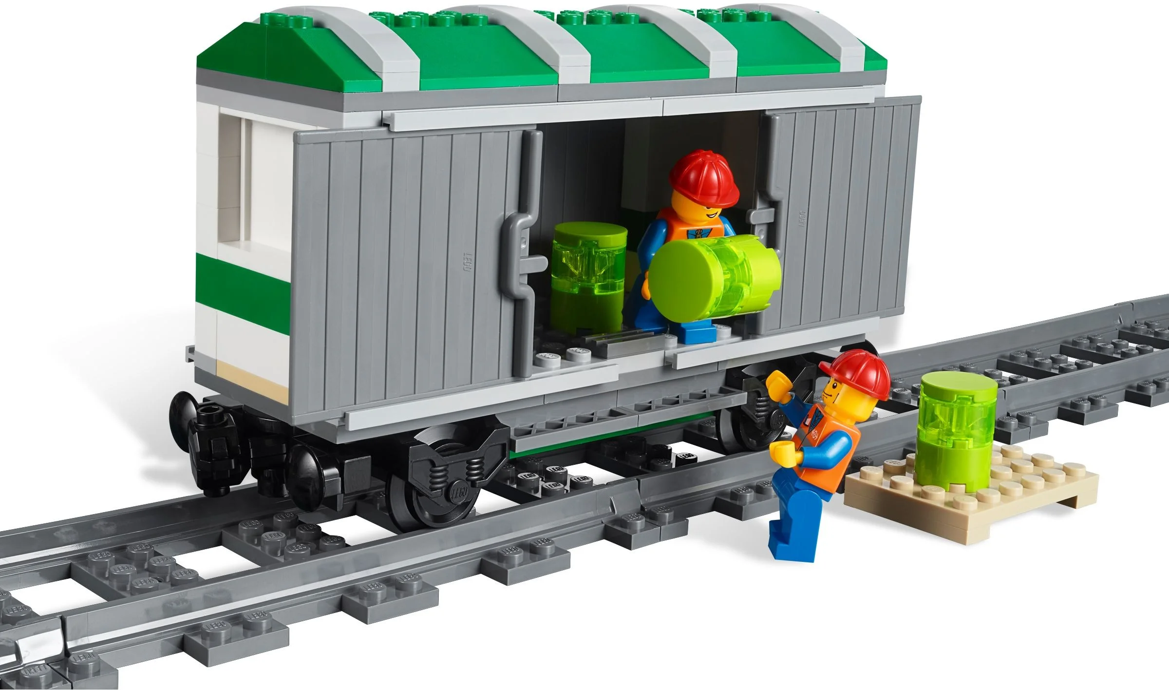 LEGO® 3677 Pociąg towarowy, czerwony Unikat - zdjęcie 6