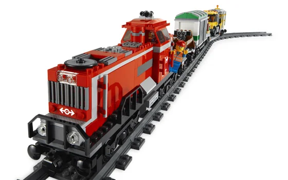 LEGO® 3677 Pociąg towarowy, czerwony Unikat - zdjęcie 12