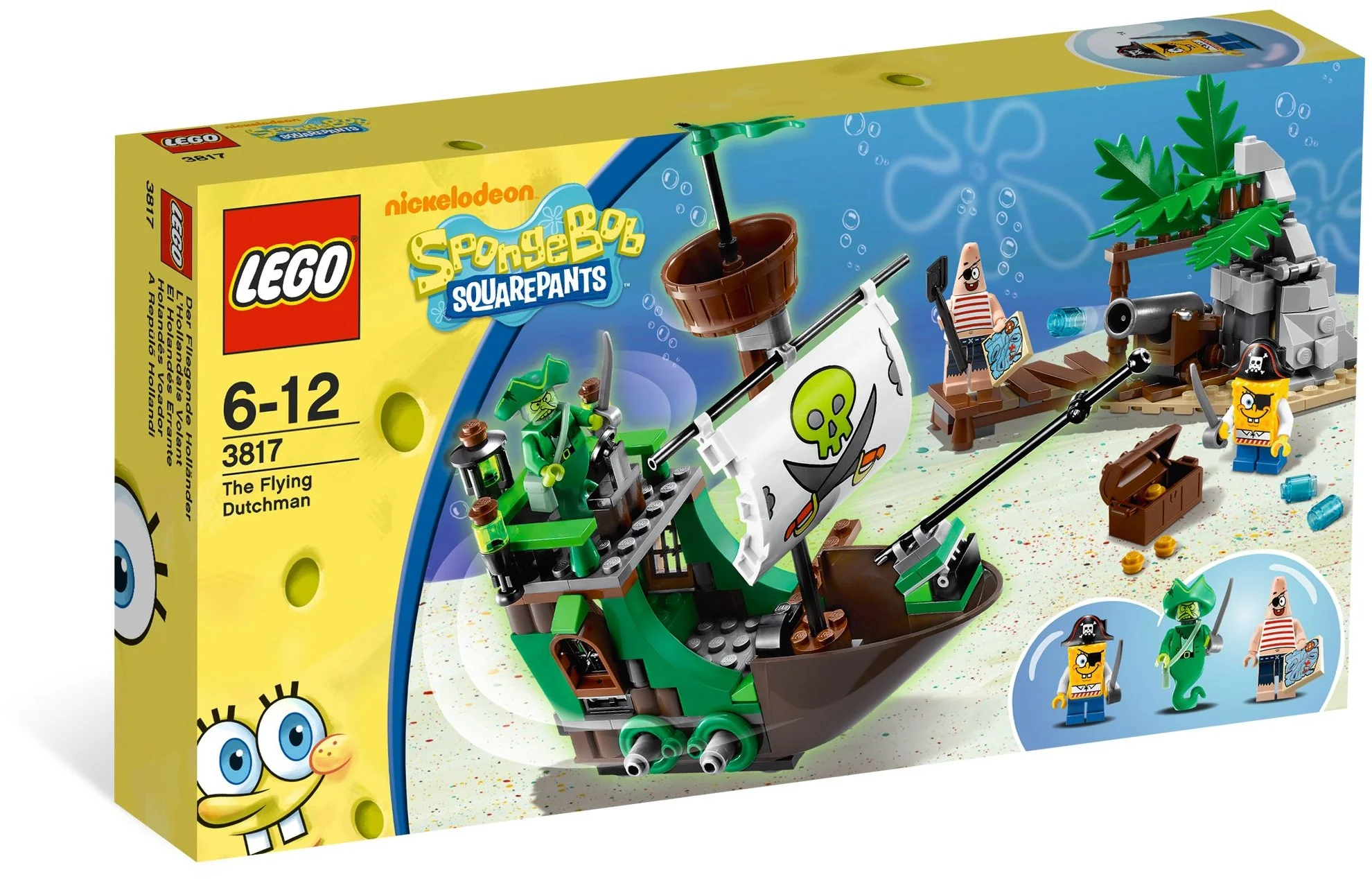 LEGO® 3817 Lego SpongeBob Latający Holender. Ideał do kolekcji