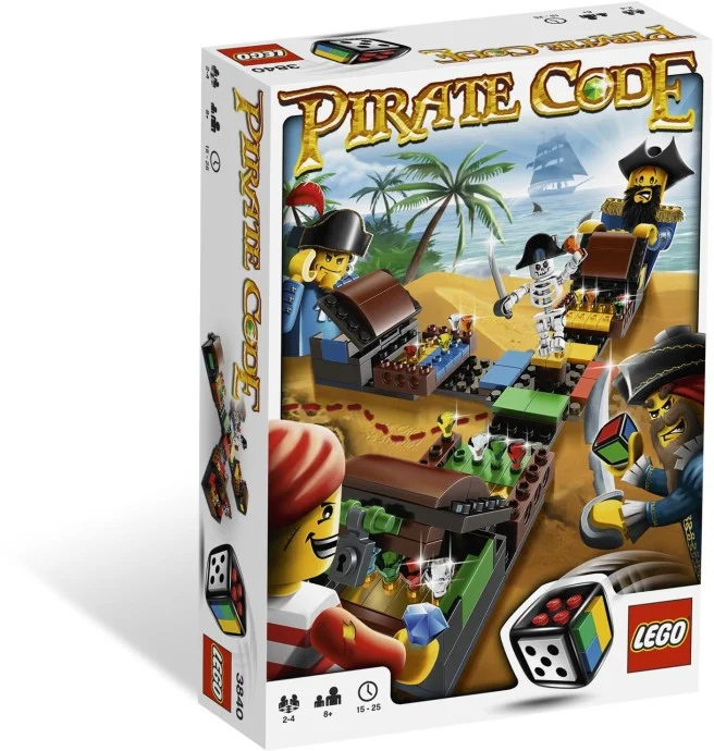 LEGO® 3840 Gra Lego Pirates Pirate Code - zdjęcie 1