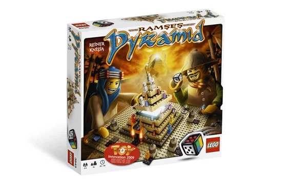 LEGO® 3843 Pyramid gra planszowa Piramida Ramzes Egipt Faraon Misb - zdjęcie 2