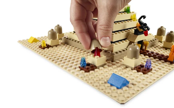 LEGO® 3843 Pyramid gra planszowa Piramida Ramzes Egipt Faraon Misb - zdjęcie 6