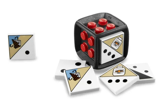 LEGO® 3843 Pyramid gra planszowa Piramida Ramzes Egipt Faraon Misb - zdjęcie 7