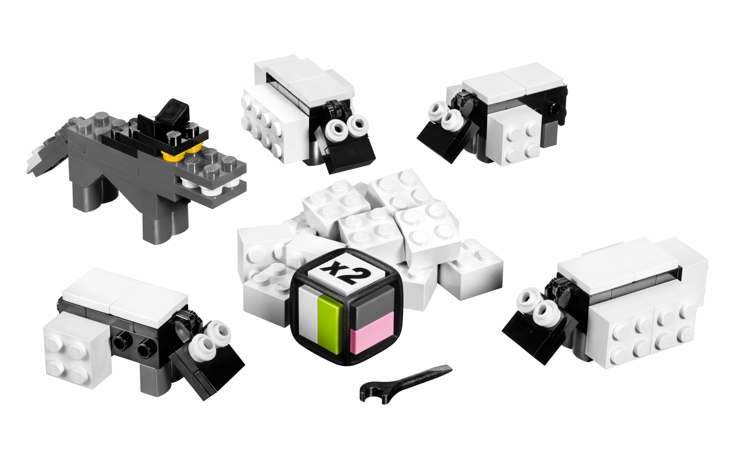 LEGO® 3845 Shave a Sheep klocki nowy zestaw - zdjęcie 3