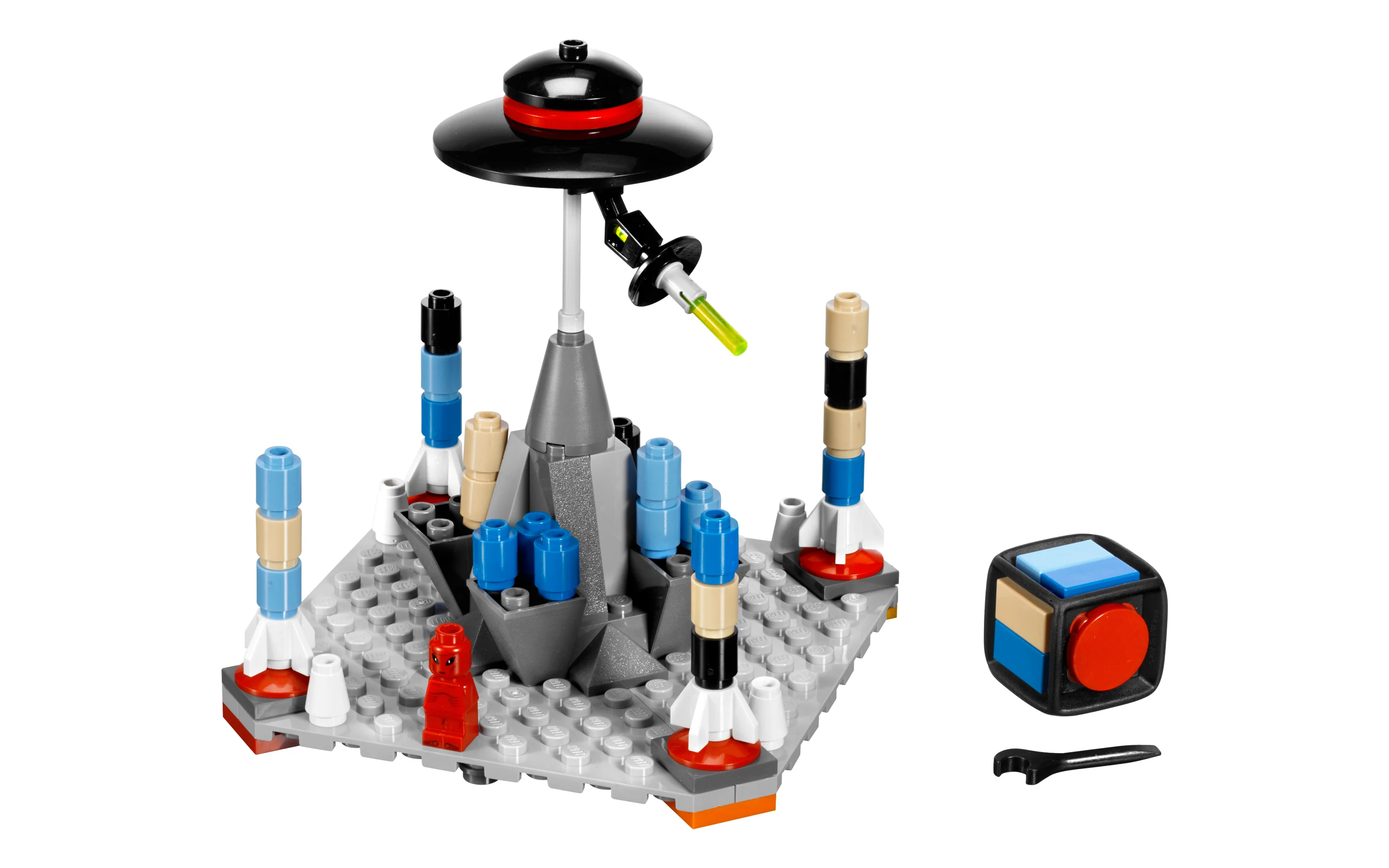 LEGO® 3846 Gra Planszowa Ufo Attack – Zabawa dla Dzieci i Dorosłych Unikat - zdjęcie 3