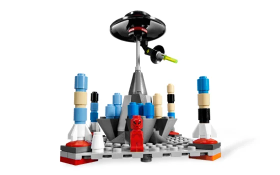 LEGO® 3846 Gra Planszowa Ufo Attack – Zabawa dla Dzieci i Dorosłych Unikat - zdjęcie 5