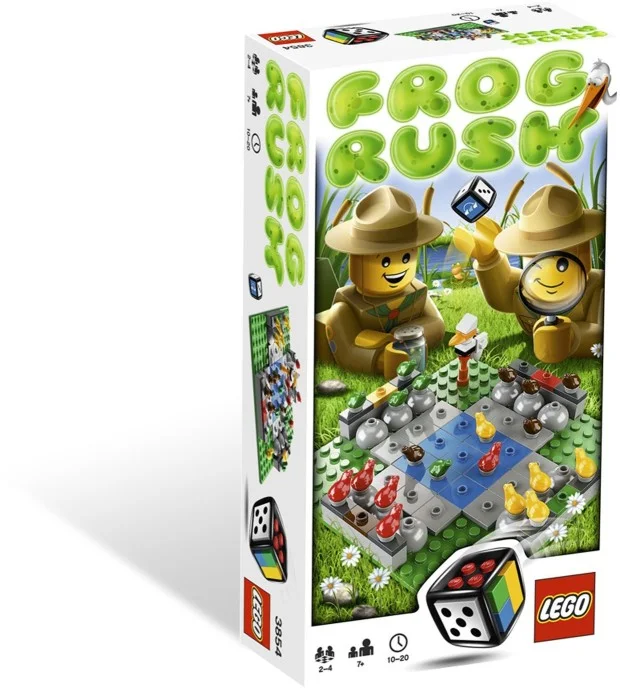 LEGO® 3854 Gra Lego Frog Rush. Nowy. Ideal do kolekcji - zdjęcie 1