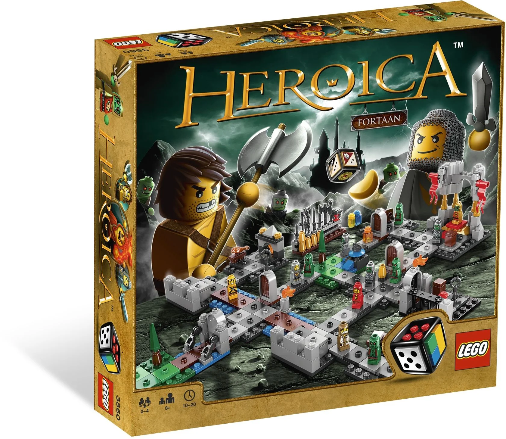 LEGO® 3860 Lego Gry Heroica Zamek Fortaan - zdjęcie 8