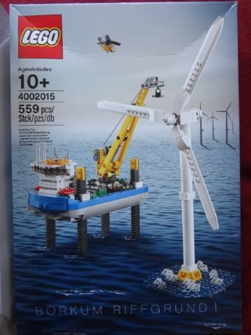 LEGO® 4002015 Turbina Wiatrowa Borkum Riffgrund - zdjęcie 1