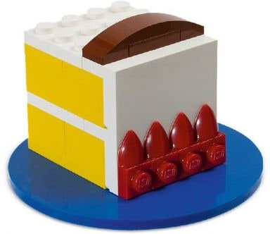LEGO® 40048 nowy Lego Birthday Cake tort urodzinowy Misb 2012 - zdjęcie 1