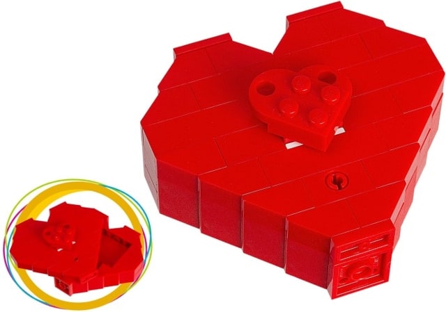 Lego Walentynkowe Pudełko serce Nowe