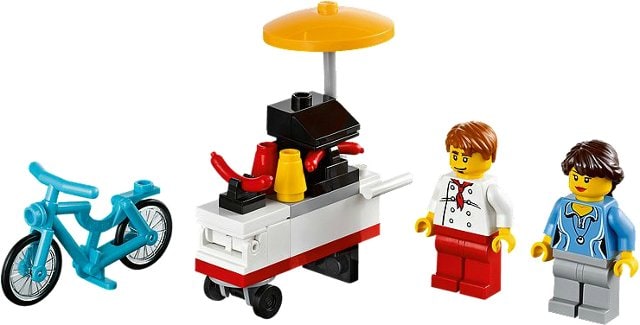 nowy Lego Creator wózek hot dog Misb 2013