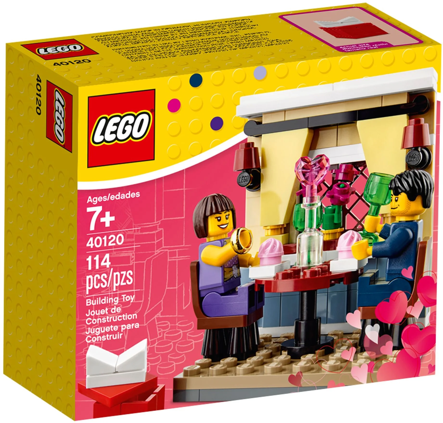 LEGO® 40120 Kolacja Walentynkowa. Walentynki - zdjęcie 2