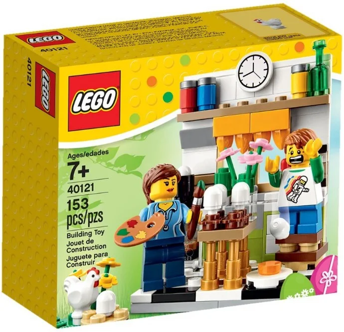 LEGO® 40121 Lego Okolicznościowe Malowanie pisanek - zdjęcie 2