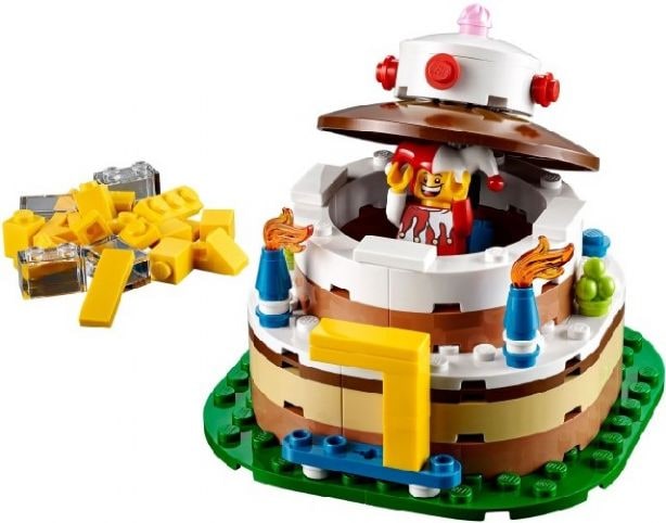 LEGO® 40153 Urodzinowa dekoracja stołu Nowe - zdjęcie 1