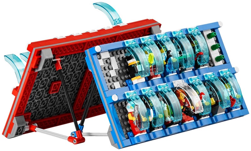 Oryginalne Lego Gry Kim jestem? Gra 16 minifigurek Nowe Klocki