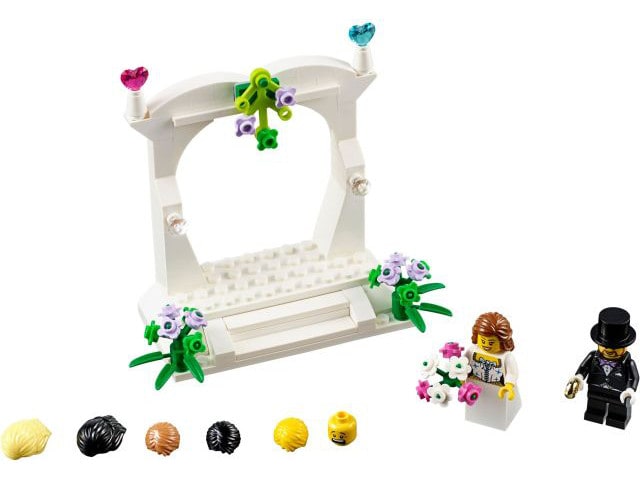 Minifigurki Lego upominkowy zestaw ślubny 89 elementów