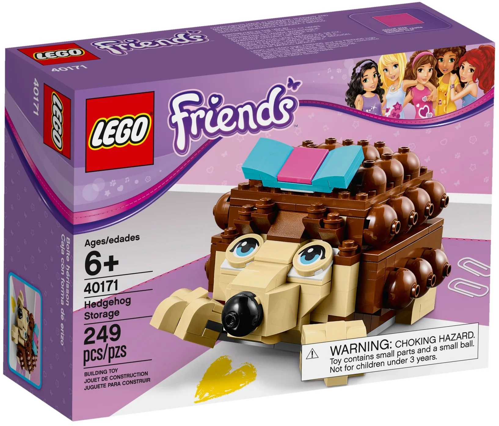 LEGO® 40171 Lego Friends Szkatułka w kształcie jeża, uszk. opakowanie - zdjęcie 1