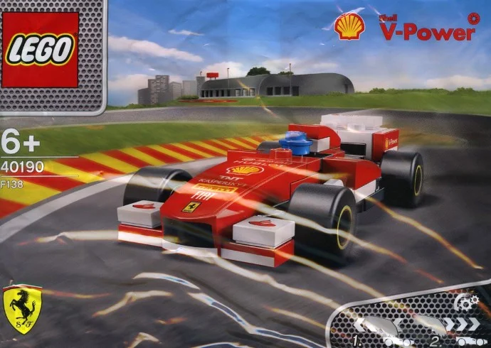 LEGO® 40190 Ferrari F138 unikat 2014 Rok! - zdjęcie 1