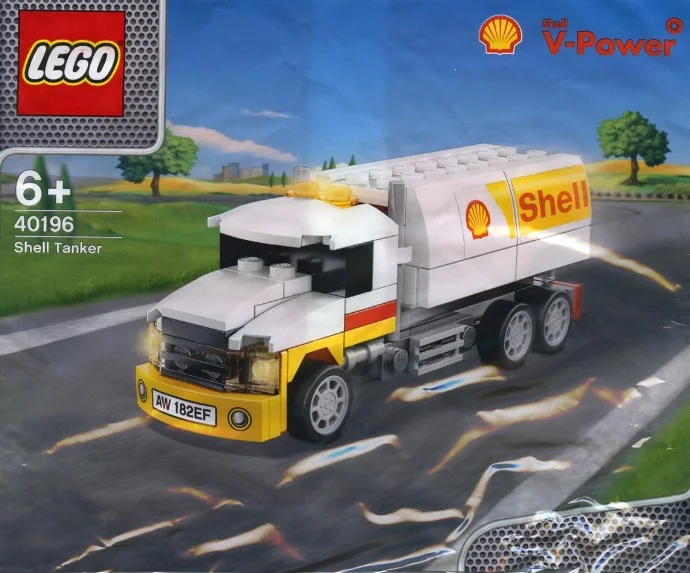 LEGO® 40196 nowy Lego Racers Shell Tanker cysterna Misb 2014 - zdjęcie 1