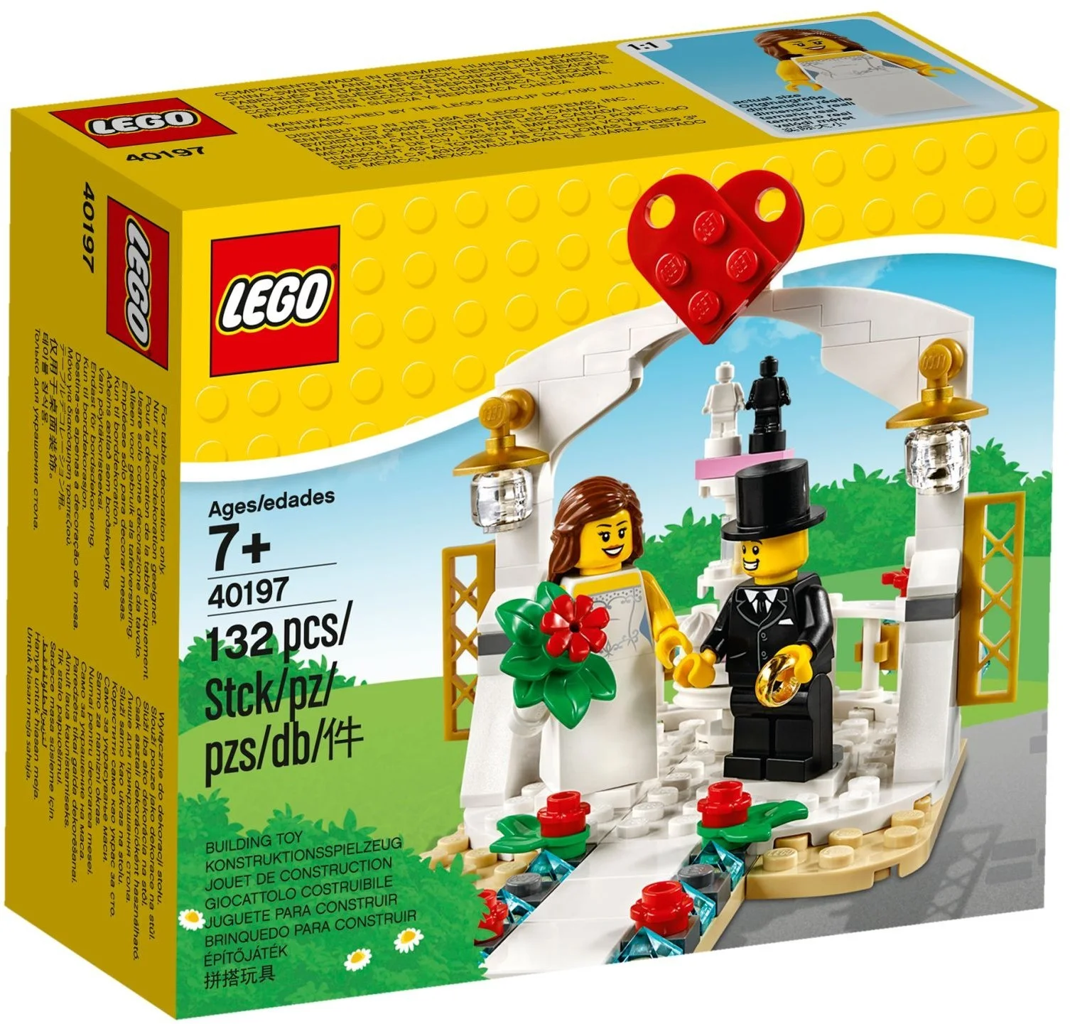 Lego Upominkowy zestaw ślubny