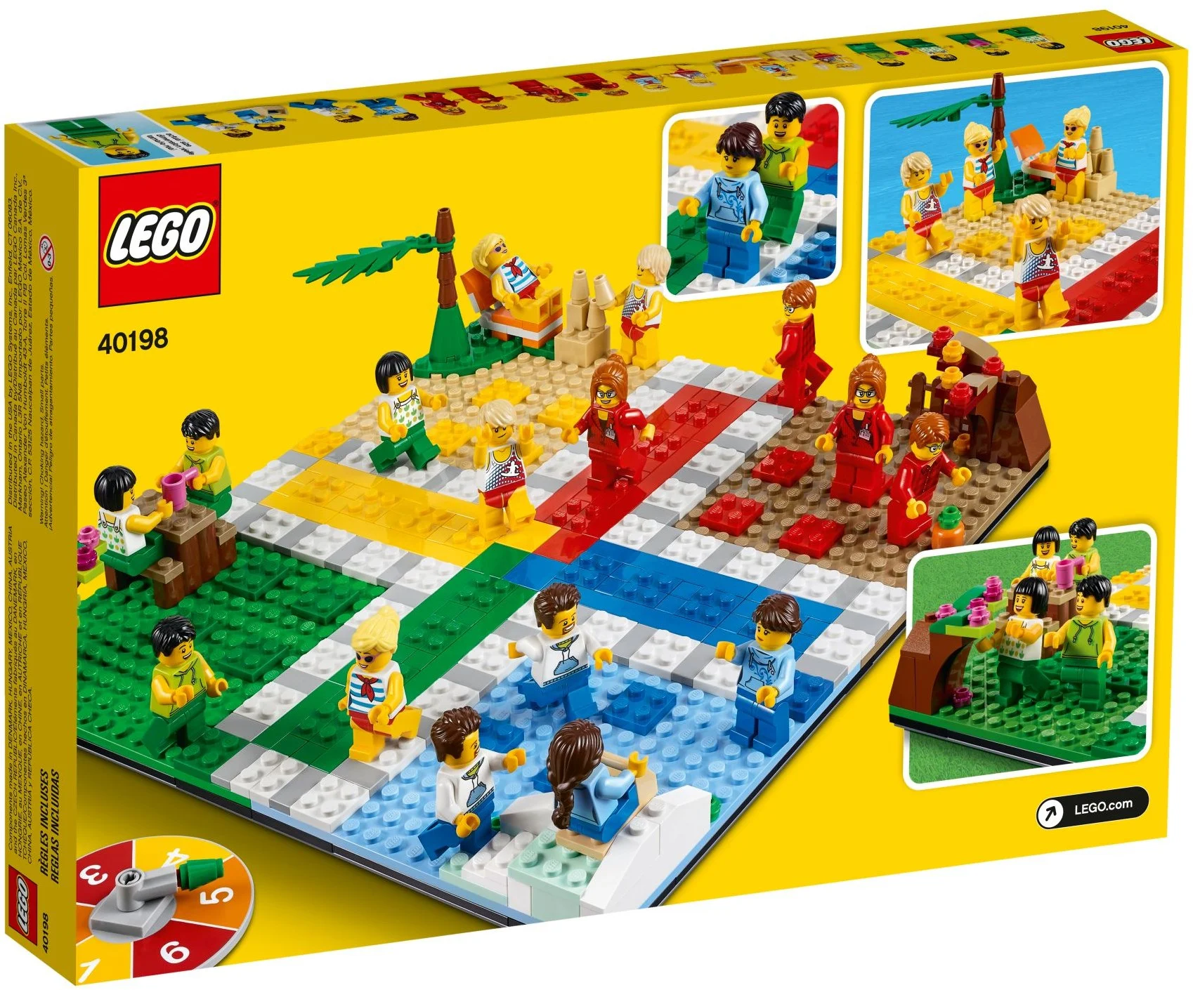 LEGO® 40198 Gra Lego Chińczyk - zdjęcie 3