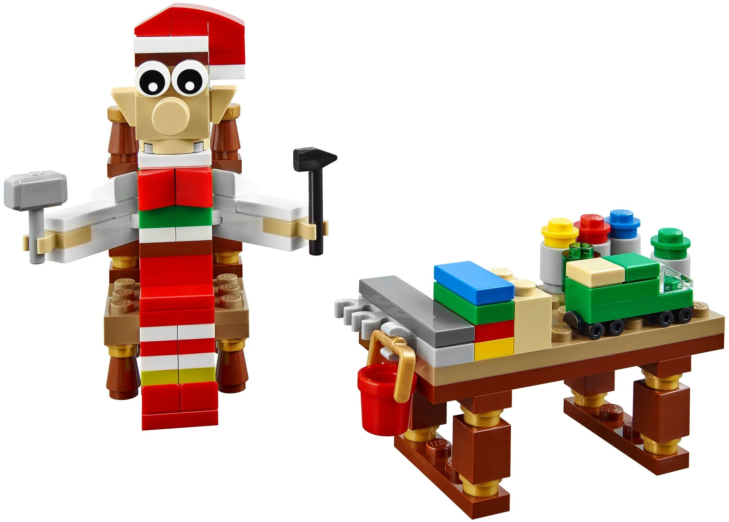 LEGO® 40205 Lego Pomocnicy Świętego Mikołaja Christmas Misb choinka mikołaj - zdjęcie 4
