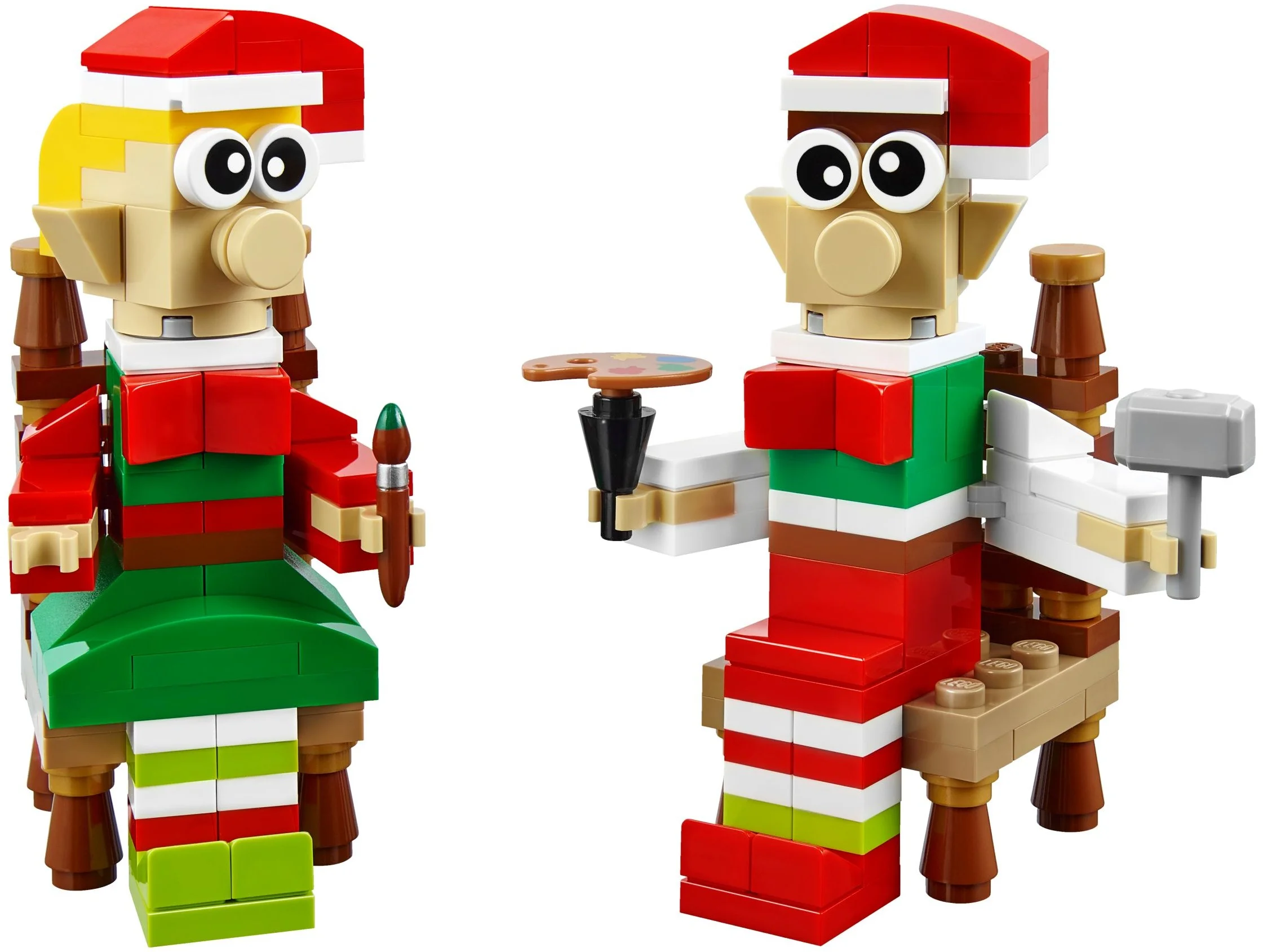LEGO® 40205 Lego Pomocnicy Świętego Mikołaja Christmas Misb choinka mikołaj - zdjęcie 5