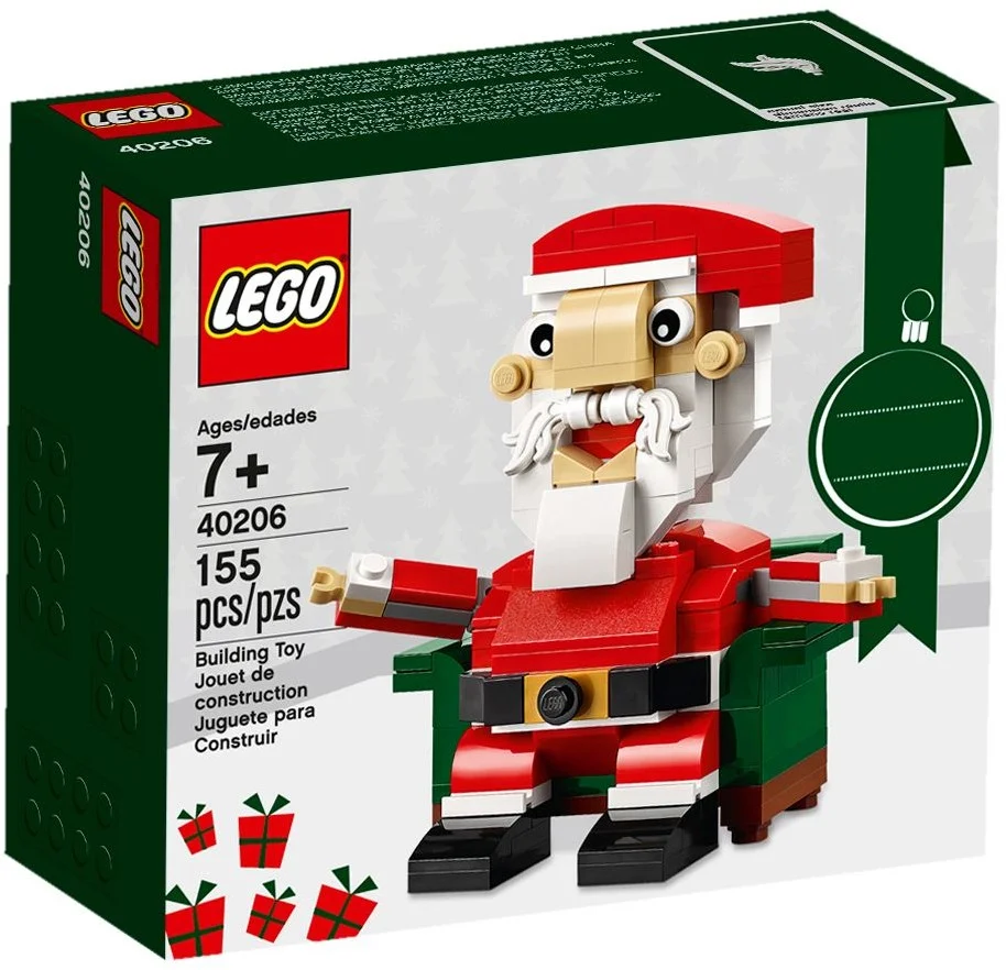 LEGO® 40206 Mikołaj Santa Christmas mikołajki Misb choinka - zdjęcie 2