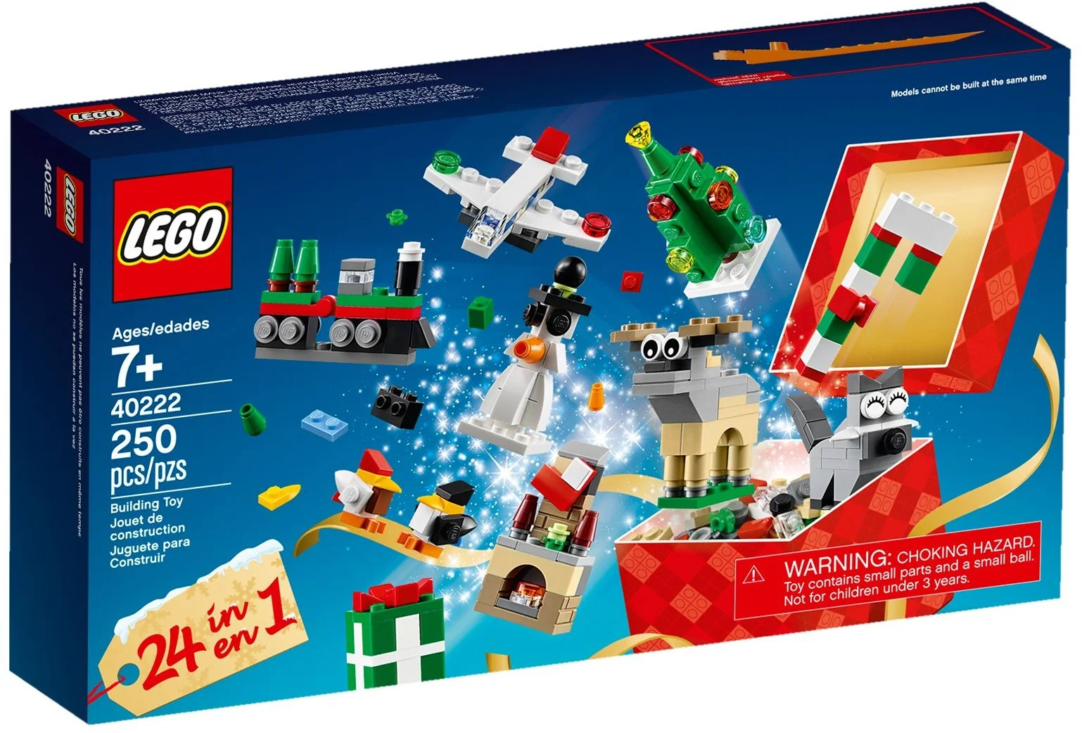 LEGO® 40222 Lego Świąteczne budowanie Kalendarz adwentowy - zdjęcie 1