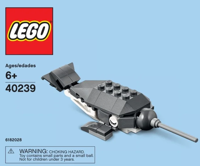 LEGO® 40239 Lego Minibudowa Narwal - zdjęcie 1