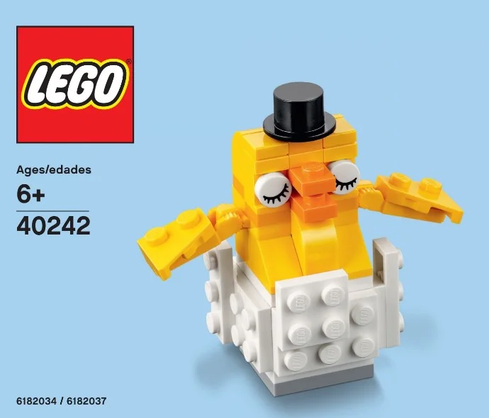 LEGO® 40242 Lego Kurczak Wielkanoc Polybag Wielkanocny - zdjęcie 1