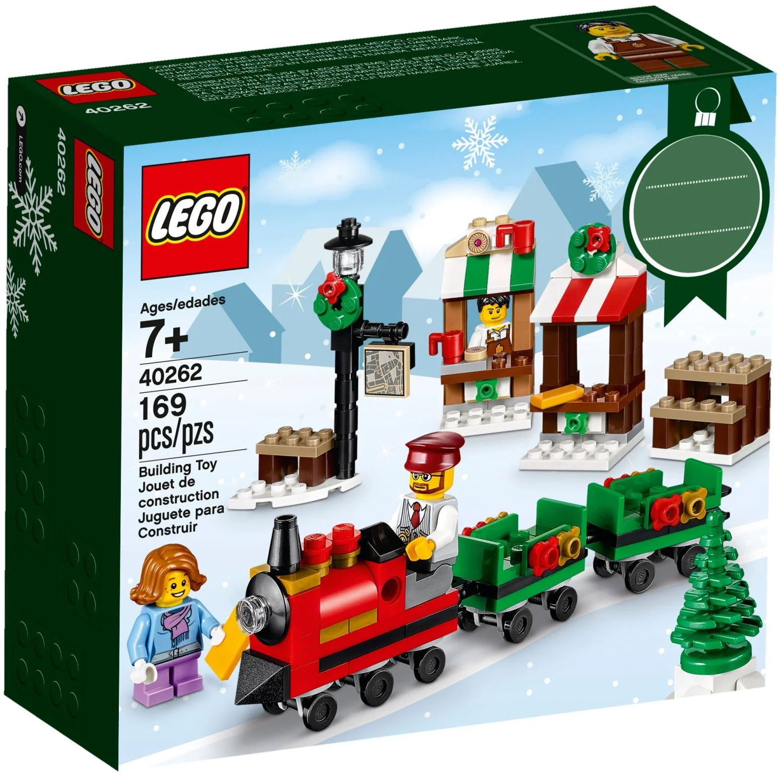 LEGO® 40262 Nowy Lego Świąteczny pociąg Misb 2017 - zdjęcie 2