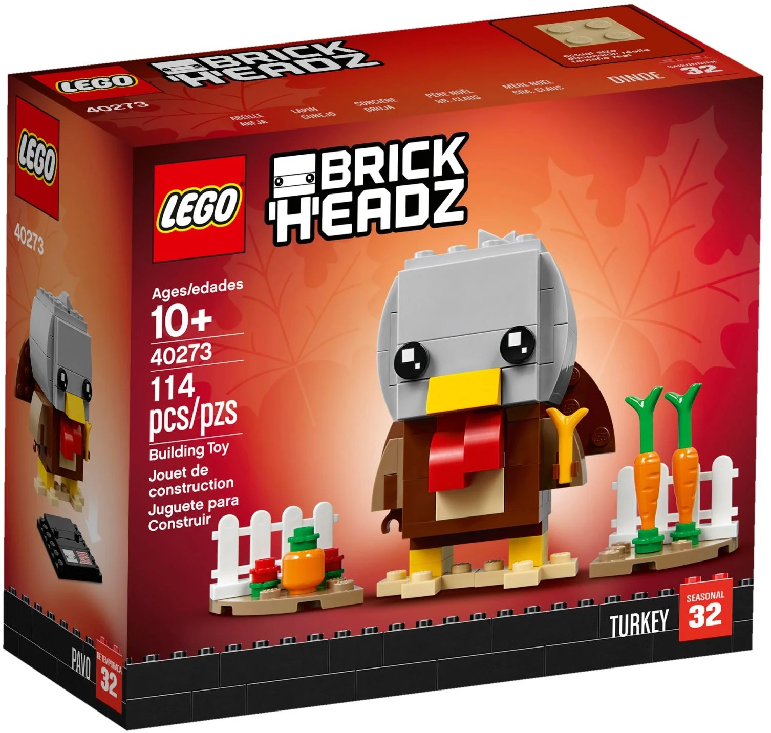 LEGO® 40273 Lego BrickHeadz Indyk na Święto Dziękczynienia - zdjęcie 1