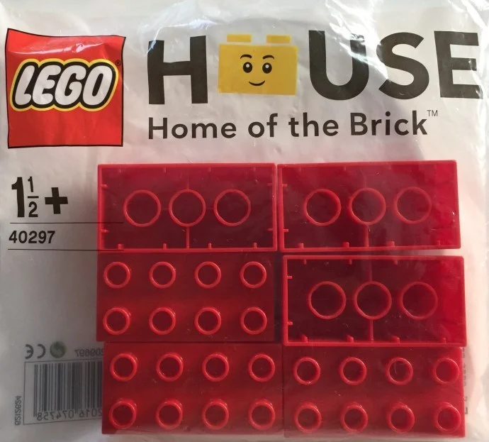 LEGO® 40297 Nowy Lego Lego House Duplo Red Bricks czerwone klocki misb 2017 - zdjęcie 1