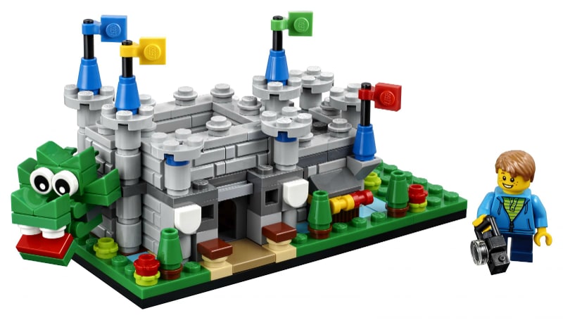 Micro Legoland Castle Mikrozamek