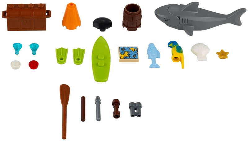 LEGO® 40341 Morskie akcesoria