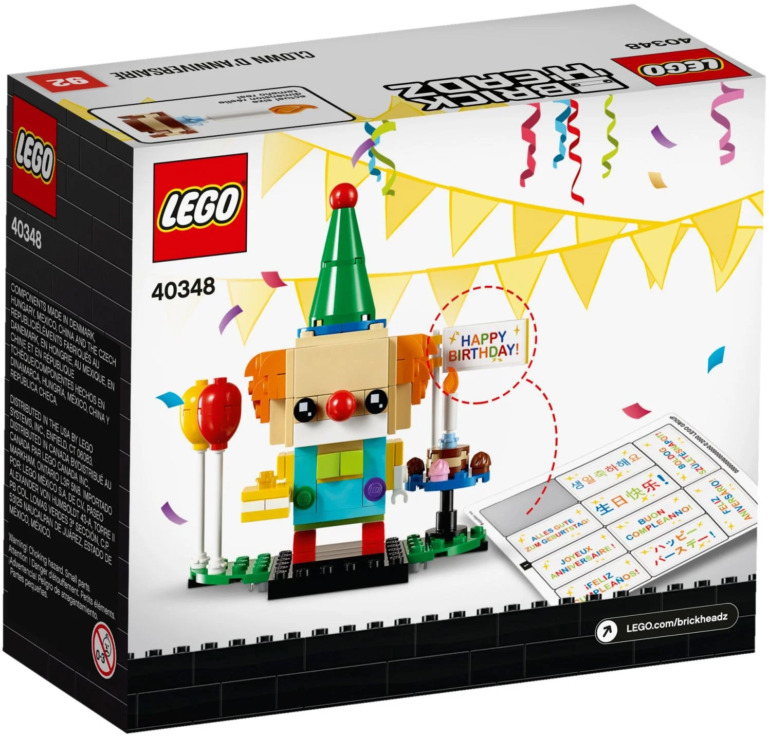 LEGO® 40348 Klaun urodzinowego przyjęcia - zdjęcie 5