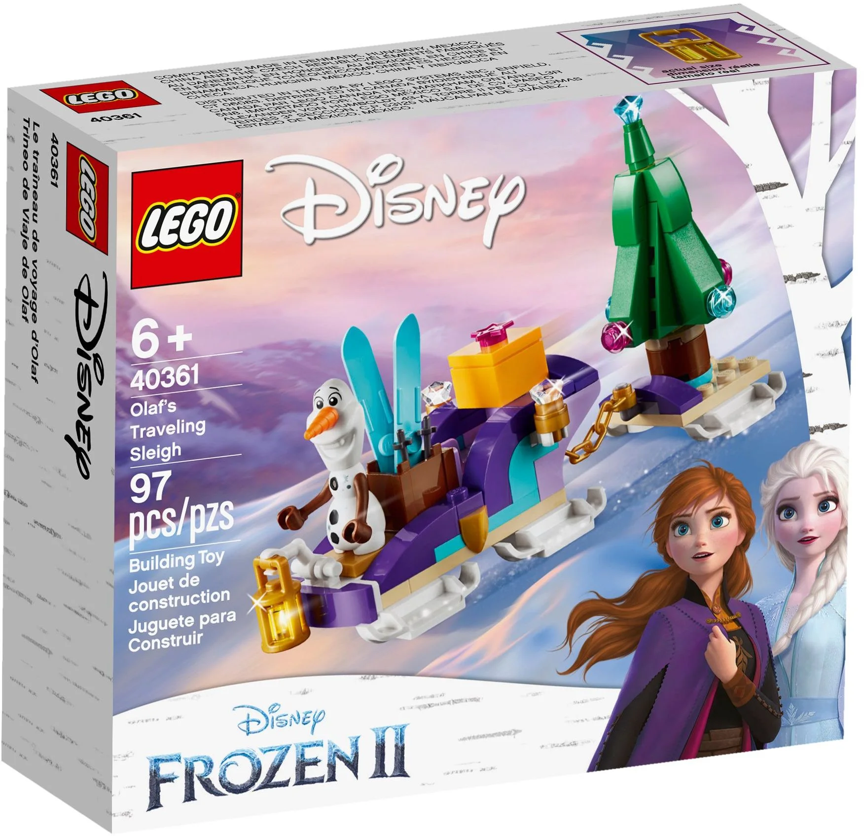 LEGO® 40361 Sanie Olafa Frozen Kraina Lodu - zdjęcie 2