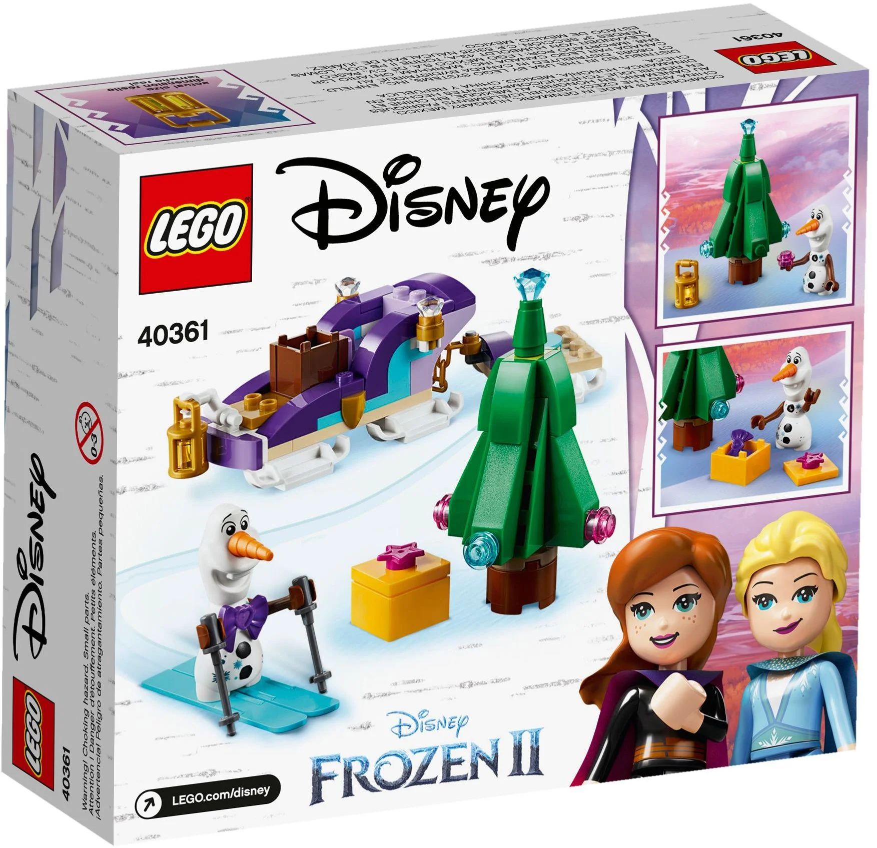LEGO® 40361 Sanie Olafa Frozen Kraina Lodu - zdjęcie 5
