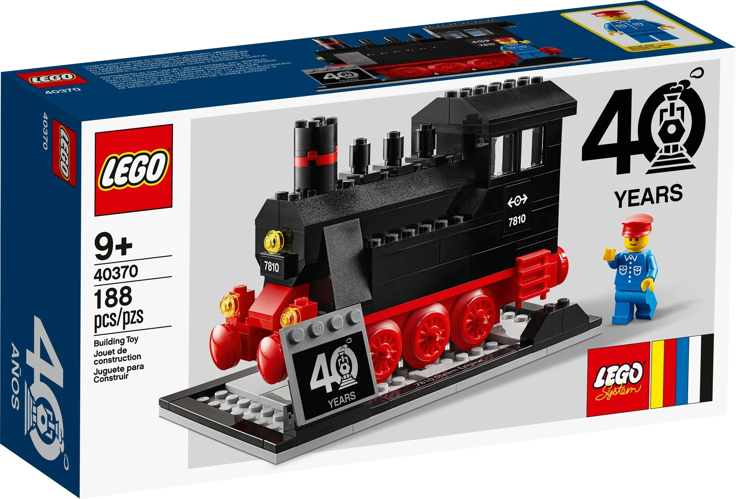 LEGO® 40370 40 Lecie Projektu Pociągi Lego - zdjęcie 2