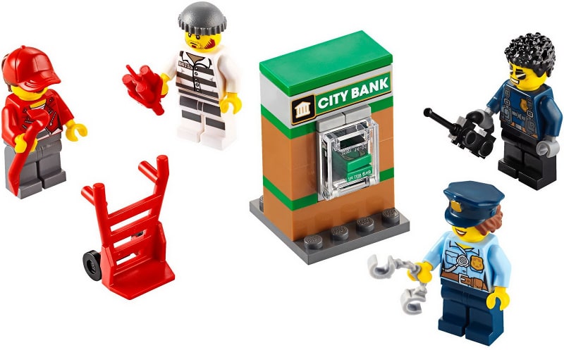 Police Accessory Minifigurki Policja Nowy zestaw Akcesoria