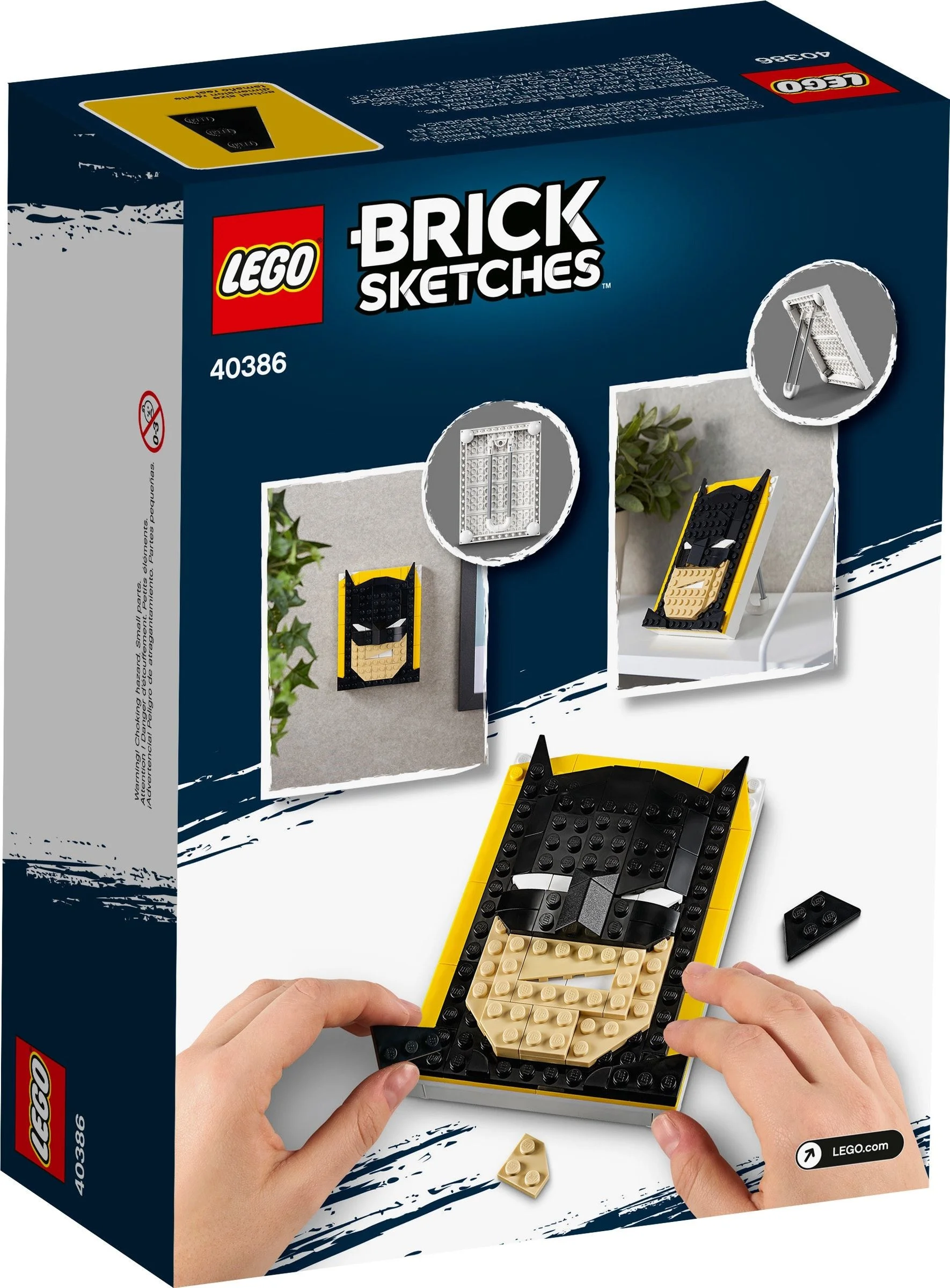 LEGO® 40386 Lego Brick Sketches Batman Zestaw Dla Dzieci - zdjęcie 5
