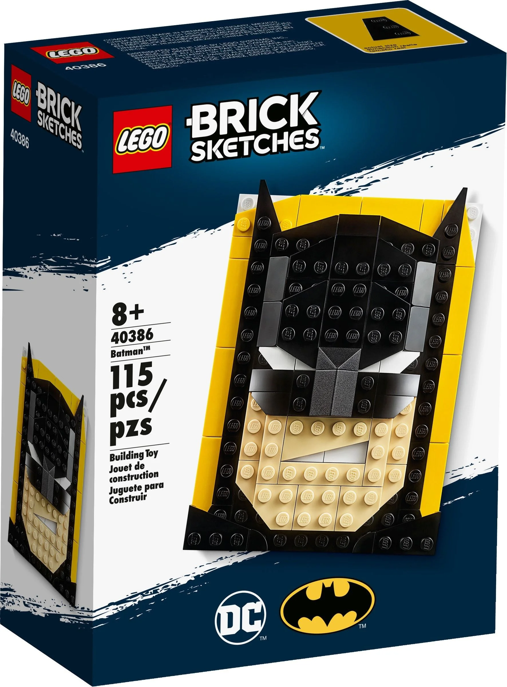 LEGO® 40386 Lego Brick Sketches Batman Zestaw Dla Dzieci - zdjęcie 1