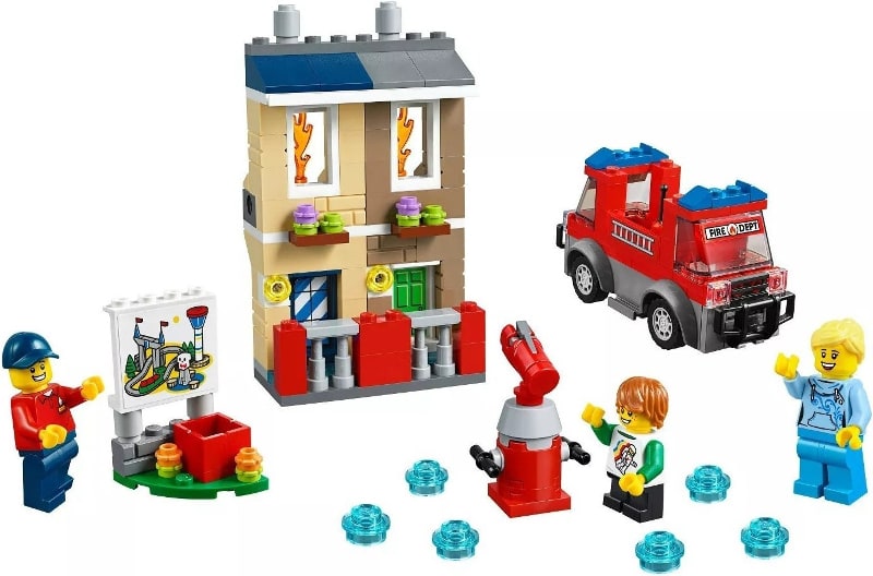 Lego Szkoła pożarnicza w parku Legoland