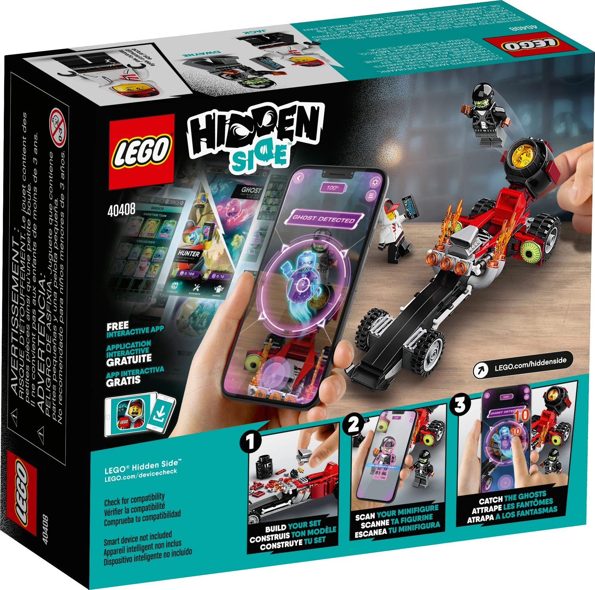 LEGO® 40408 Side Dragster Nowe - zdjęcie 3