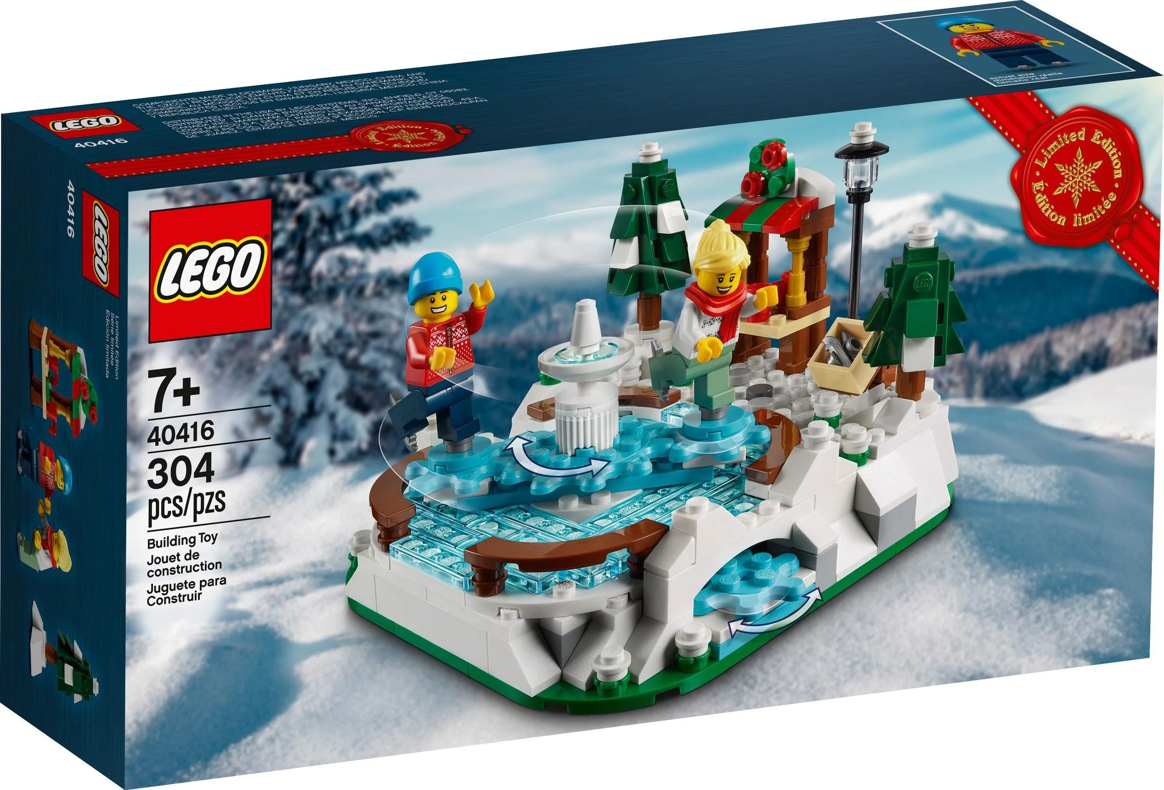 LEGO® 40416 Ideas Ice Skating Rink - zdjęcie 2