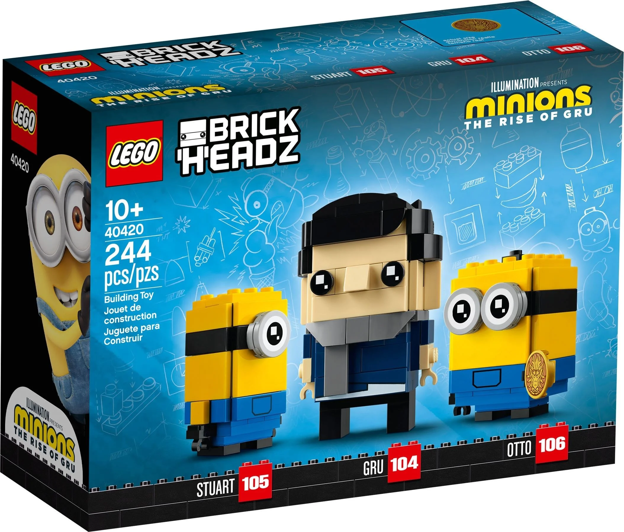 LEGO® 40420 Minions Gru, Stuart i Otto - zdjęcie 2