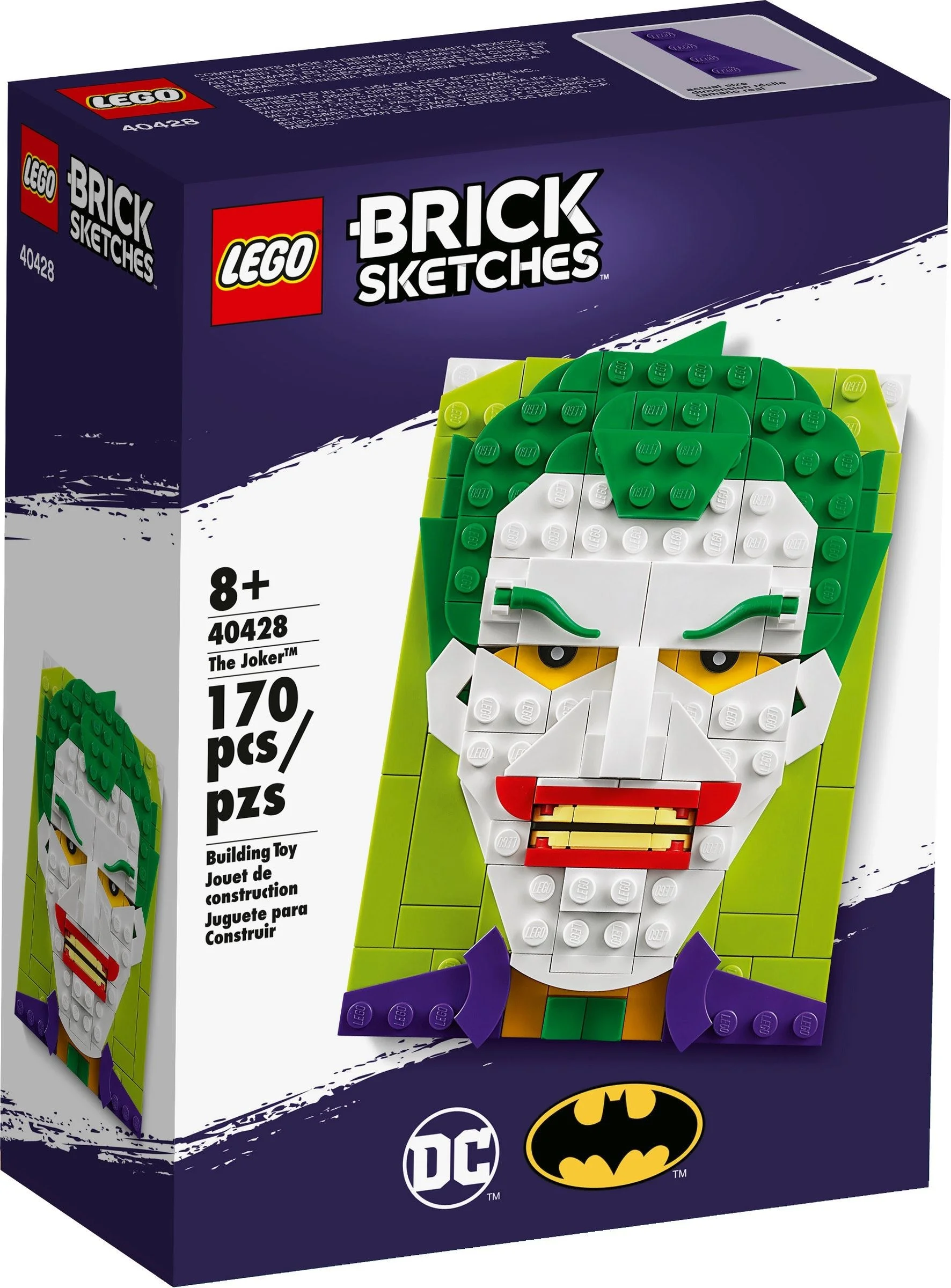 LEGO® 40428 Sketches Joker