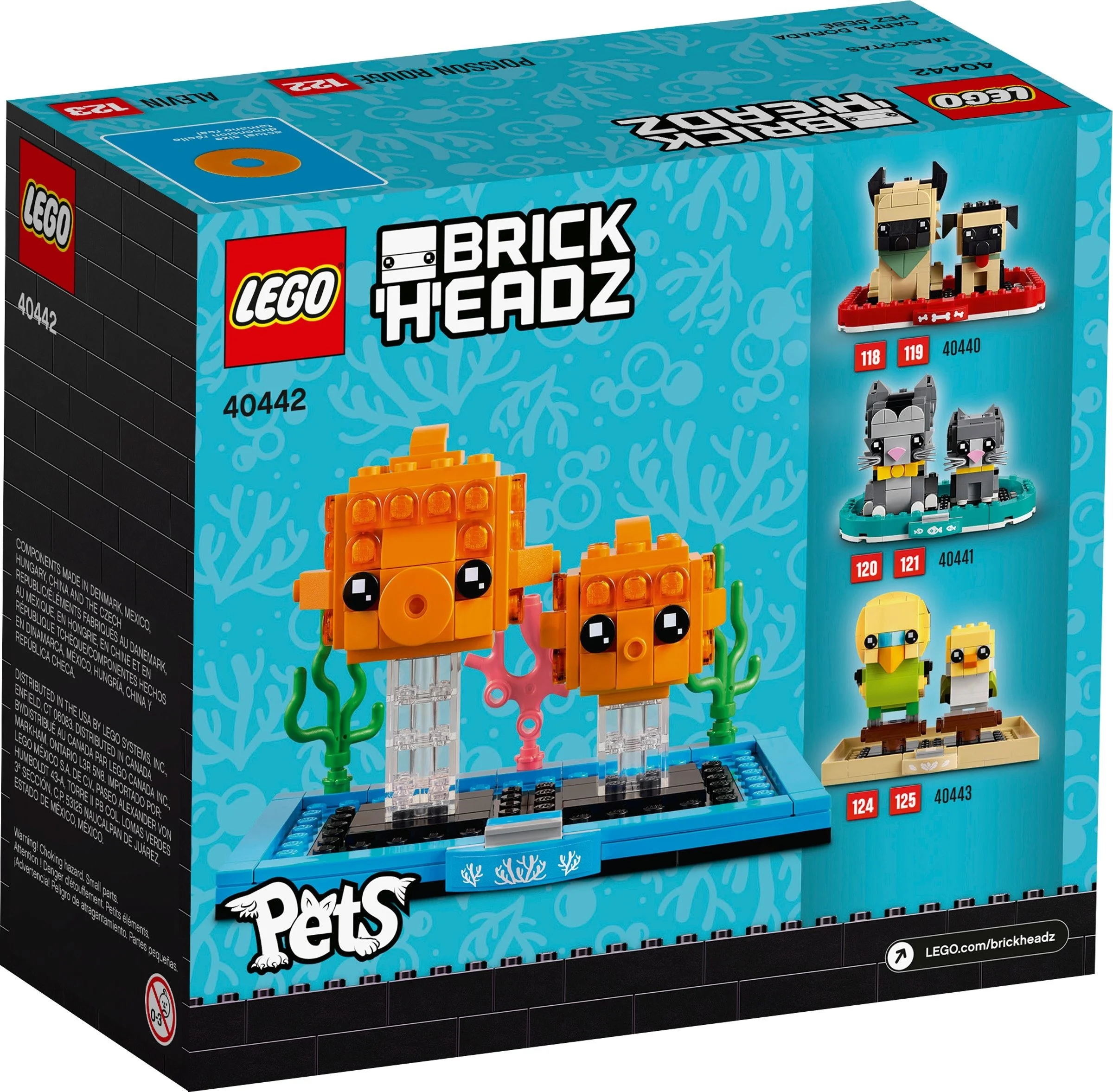 LEGO® 40442 Lego BrickHeadz Złota rybka Goldfish Ostatnia Szansa - zdjęcie 3